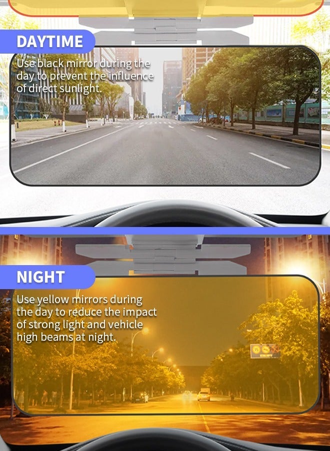واقي شمس للسيارة مضاد للتوهج، واقي شمس عالمي، سهل التركيب، مثالي للقيادة ليلاً ونهاراً - Image 3