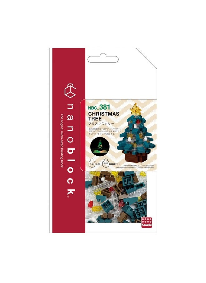 Nanoblock nanoblock - Christmas - Christmas Tree Version 2, Collection Series Building Kit  - Image 3