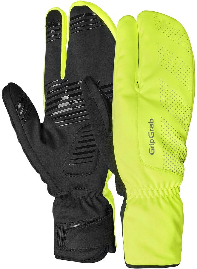 GripGrab قفازات ركوب الدراجات GripGrab Ride المقاومة للرياح، بتصميم شتوي داكن، بثلاثة أصابع - Image 1