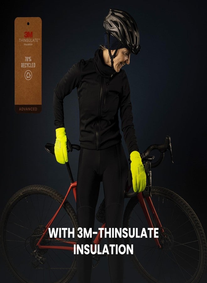 GripGrab قفازات ركوب الدراجات GripGrab Ride المقاومة للرياح، بتصميم شتوي داكن، بثلاثة أصابع - Image 5