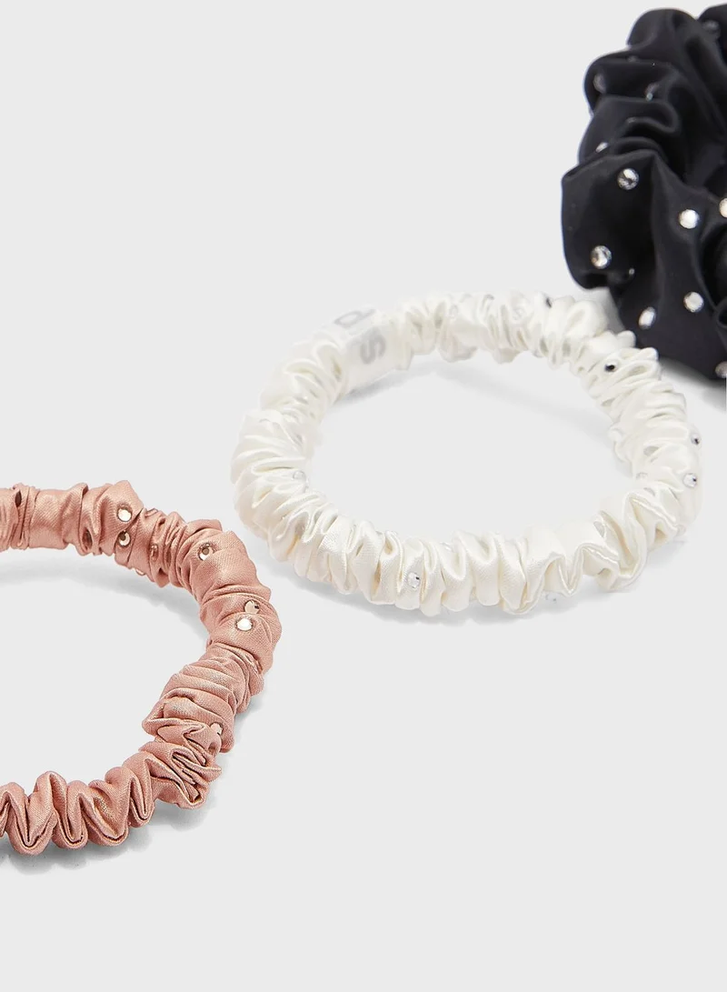 SLIP Crystal Scrunchie Collection
