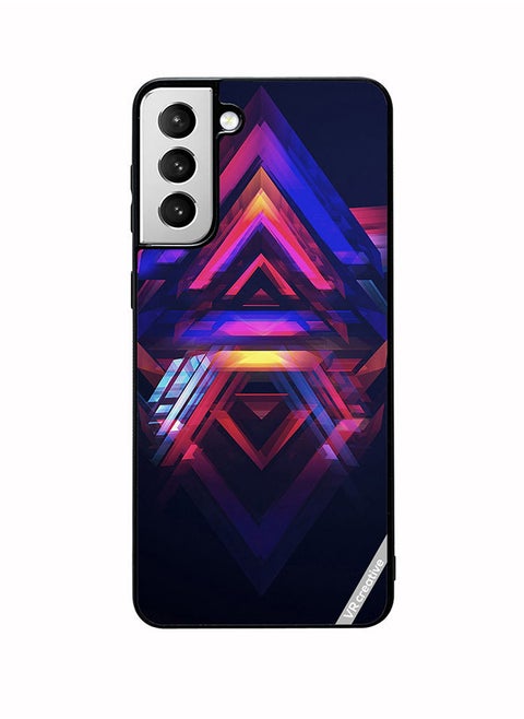 Protective Case Cover For Samsung Galaxy S22 Plus 5G Abstract Design Multicolour