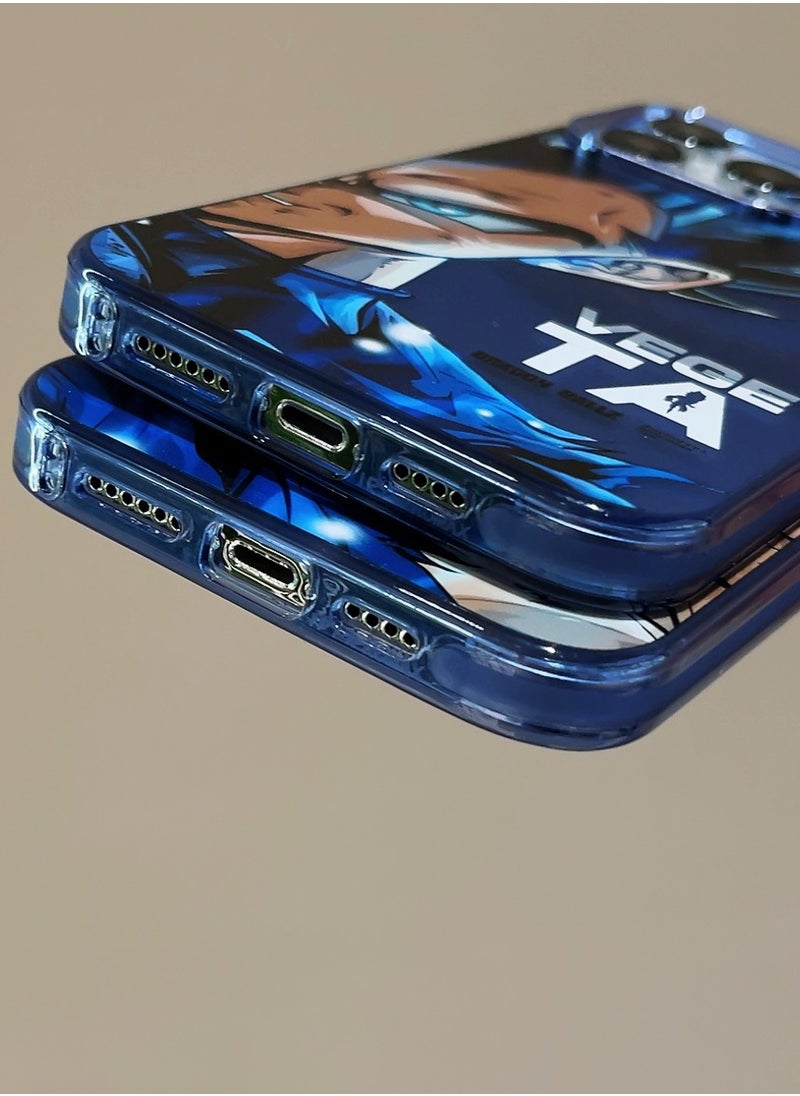 Color Fans - Dragon Ball Intense Blue Vegeta Case for iPhone 14 Pro Max - Image 1