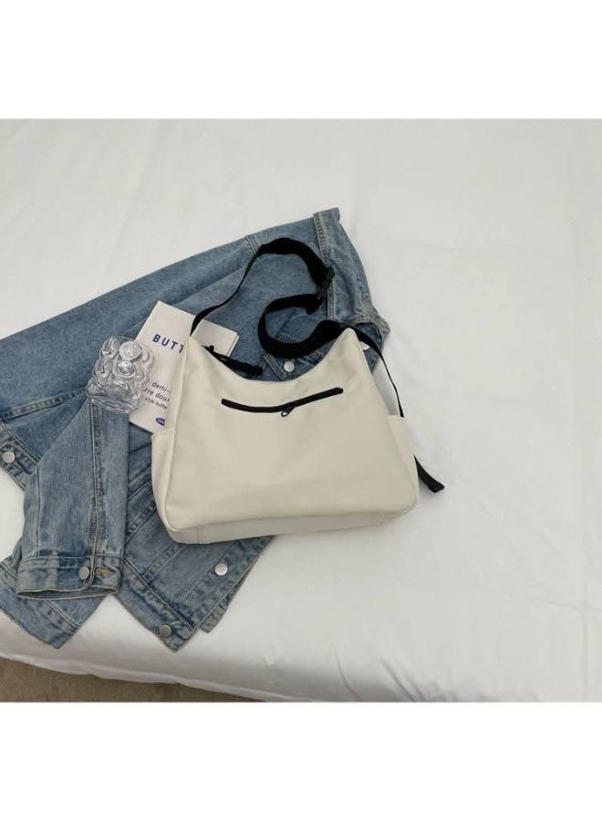 Women's Crossbody Waterproof Large Capacity Tote Bag,Multifunctional,Fashionable,Casual Crossbody Dumpling Shoulder Bag with Zipper Closure,Multi Pockets Shopping Satchel Bag, Portable Travel & Business Trip Storage Bag For Commuting Work,College Students & Everyday Use. - Image 5