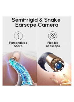 Bebird Ear Wax Removal Tool Camera & Light, Visual Earwax Cleaner with Cleaning Kit As Spade/Spoon/Picker/Tweezers Clean Ears for Family, Ear-Scope Wireless WiFi Connect (Dark Blue)  - Image 3