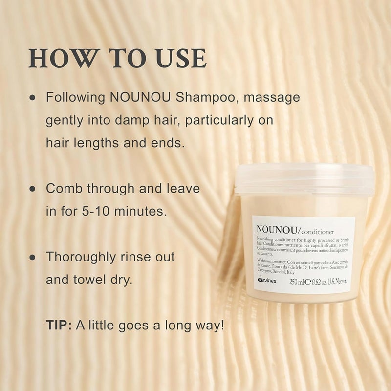 Davines Nounou Conditioner, 2.64 fl. oz. - Image 4