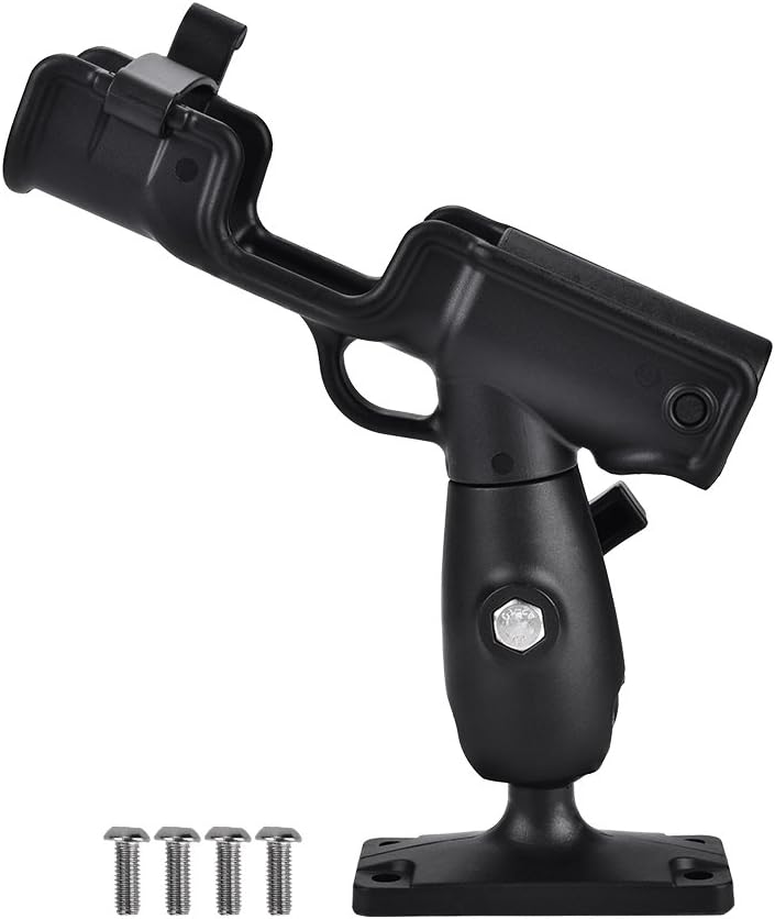 comfrt Fishing Boat Rods Holder, Adjustable Fishing Rod Racks with Screws for Kayak Canoe Boat Fishing Rods and Accessories Fishing Rod Mount For Kayak - Image 1
