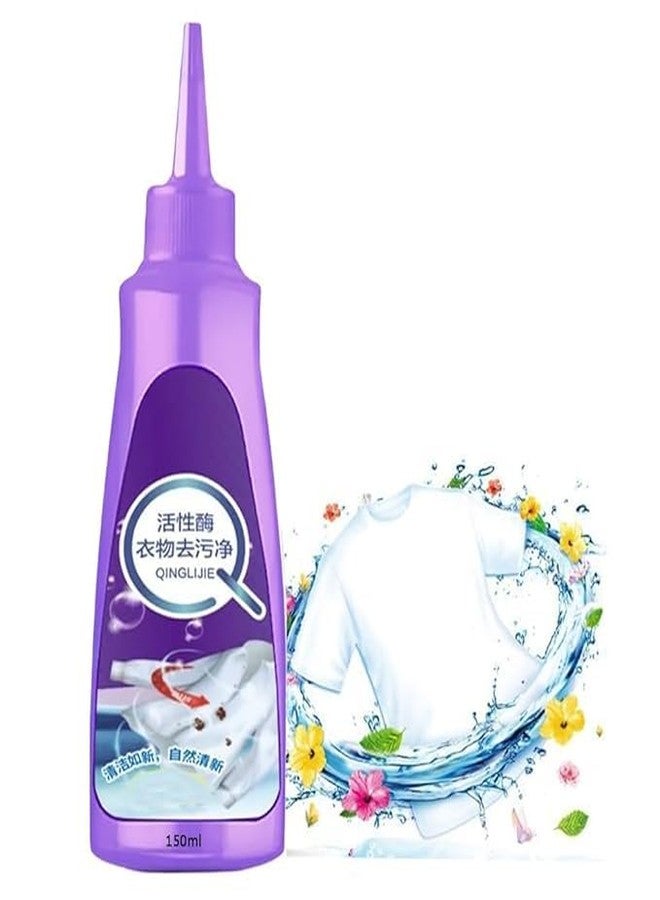 Calixe All Color Stain Remover 150 ml Fabric Spot Cleaner Liquid Laundry Stain Removal Solution for Clothes Carpet Sofa Multi Purpose Stain Remover multicolor - Image 1