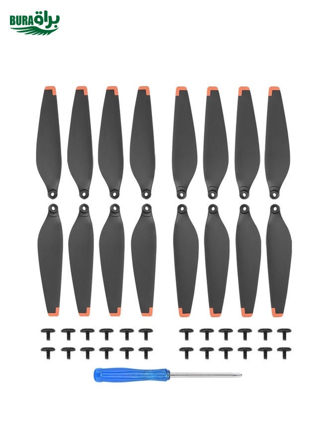 BURAQ لDJI ميني 4 برو 4 أزواج من شفرات مروحة الطائرة المسيرة 6030F قطع غيار الاستبدال - Image 1