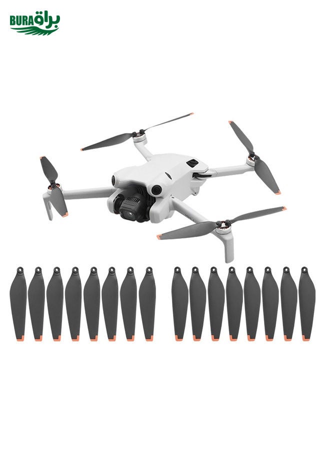 BURAQ لDJI ميني 4 برو 4 أزواج من شفرات مروحة الطائرة المسيرة 6030F قطع غيار الاستبدال - Image 2