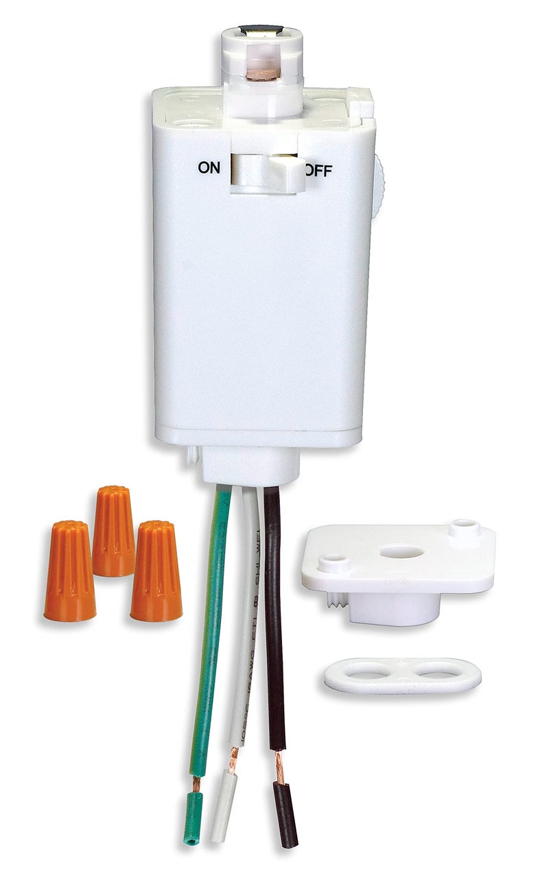 Nuvo Lighting TP231 Pendant Track Adapter , White - Image 4