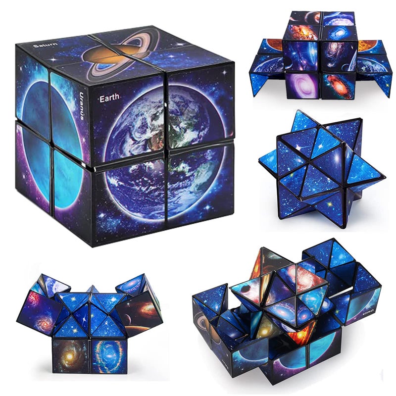 Luaxkpi Toys for Boys Age 8-12 Gifts for 9 10 11 12 Year Old Boy Girls, Infinity Cube Fidget Toy for Kids Ages 8-10 Star Cubes for Boys Girl Toys 10-12 Years Old Birthday Presents Gift Ideas - Image 1