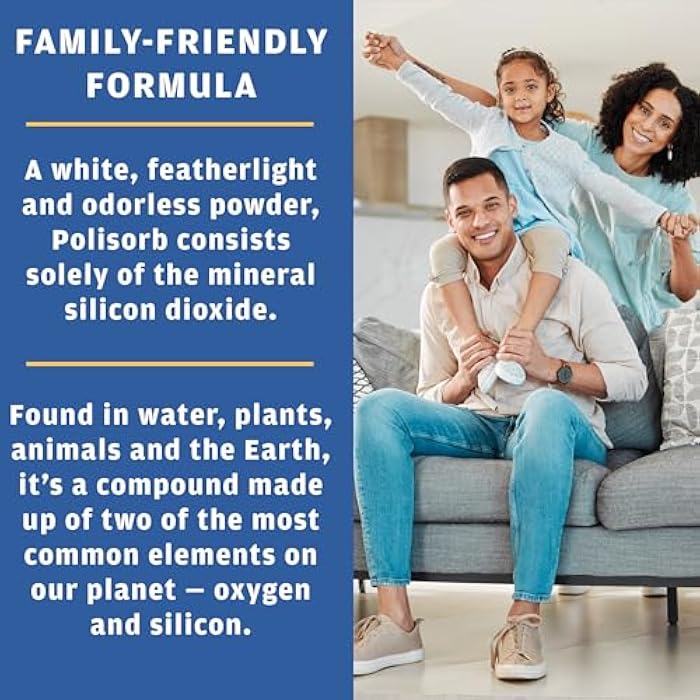 Detoxify Polisorb Digestive Tract Cleanse – Silicon Dioxide Detox Drink for Gut Health, Stomach Comfort & Cleansing, Mixes with Water, Juice, Tea - Family-Friendly, 2 Tbsp Serving for Adults - Image 4