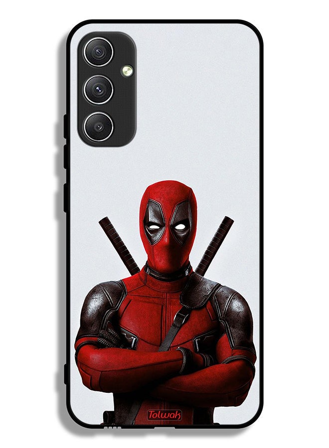 Tolwak Samsung Galaxy A34 5G Protective Case Cover Deadpool - Image 1