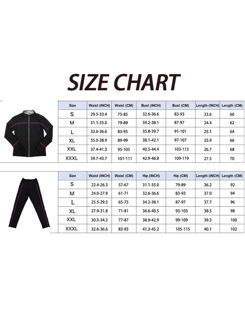 أبوستيم طقم بدلة ساونا للنساء مع قفازات وجوارب يعزز التعرق لتقليل دهون البطن بشكل فعال ونحت قوام مثالي - Image 3