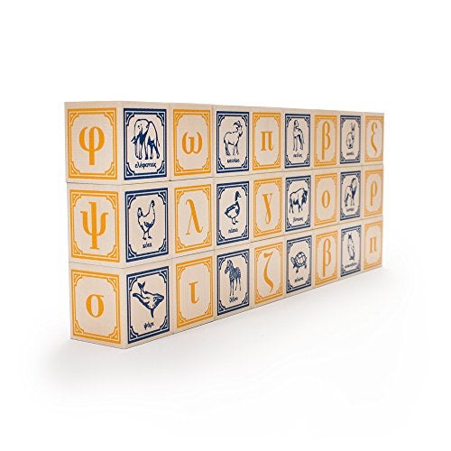 Uncle Goose Greek Blocks - Made in The USA - Image 2