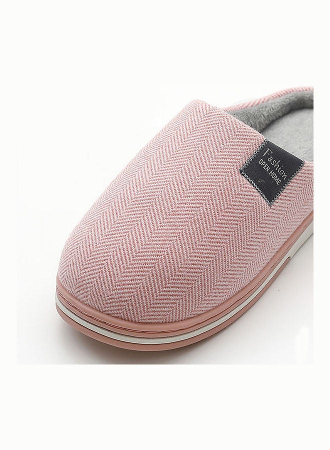 Joychic Cotton Bedroom Slippers Pink - Image 3