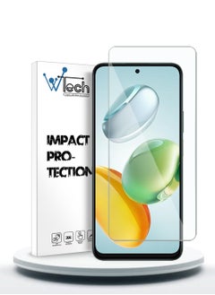 Wtech Honor X7c 4G 2024 Premium Series Curved Edges 9H 2.5D Tempered Glass Screen Protector (MSG9CN) - Clear  - Image 1