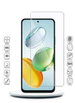 Wtech Honor X7c 4G 2024 Premium Series Curved Edges 9H 2.5D Tempered Glass Screen Protector (MSG9CN) - Clear  - Image 2