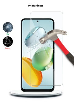 Wtech Honor X7c 4G 2024 Premium Series Curved Edges 9H 2.5D Tempered Glass Screen Protector (MSG9CN) - Clear  - Image 3