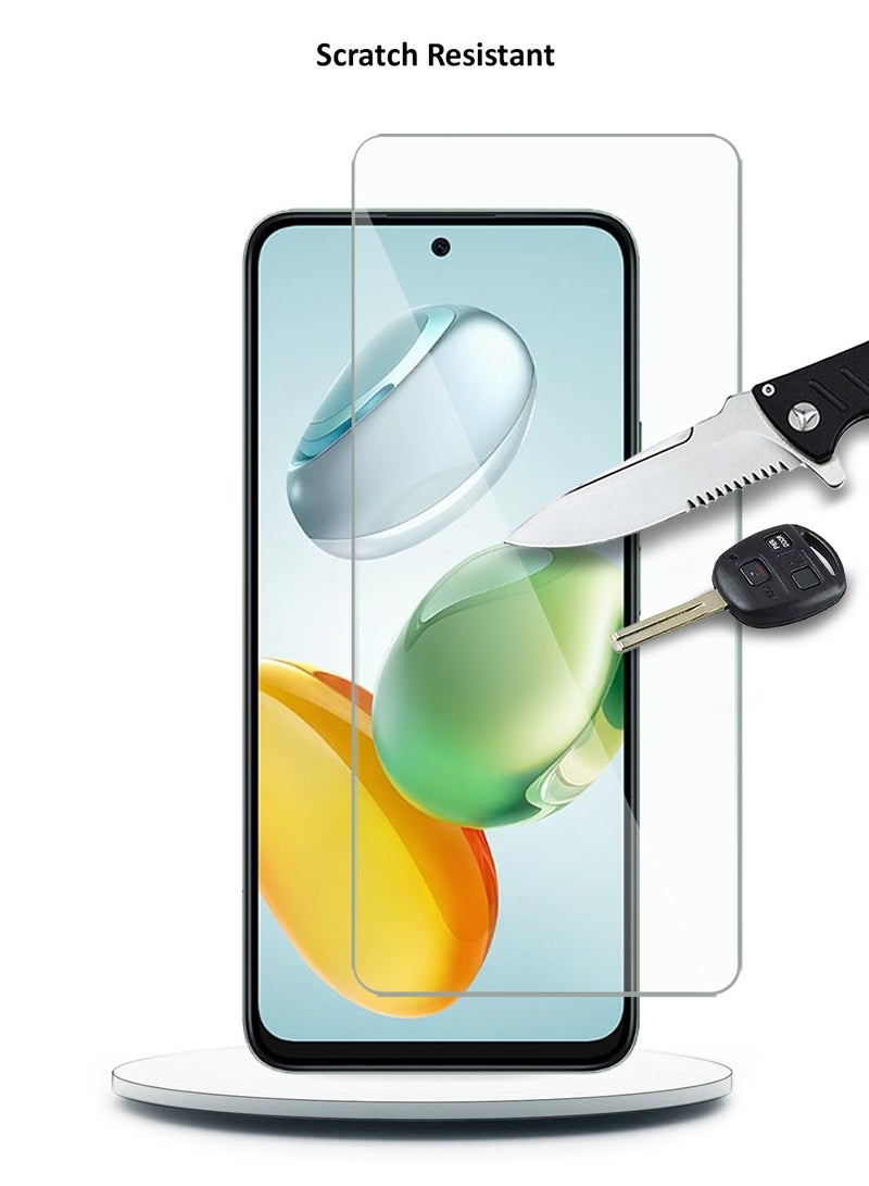 دبليو تيك واقي شاشة من الزجاج المقوى من هونر X7c 4G 2024 Premium Series 9H 2.5D (MSG9CN) - شفاف - Image 5