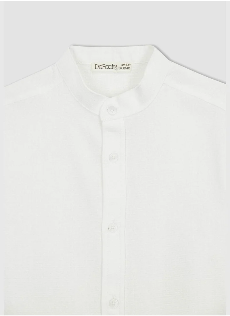 ديفاكتو Regular Fit Long Sleeve Shirt