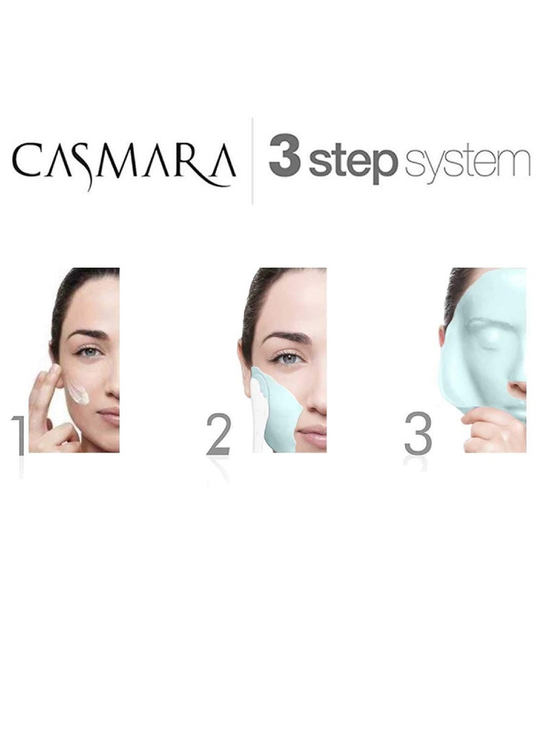 Casmara Hydra Algae Peel-Off Mask Kit, 100ml – Moisturizing & Firming Face Mask, Unscented, Soothing Skincare for All Skin Types, Professional Spa-Quality Results - Image 3