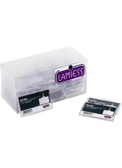 Lamiess T-155 H Horizontal Card Holder 50 Pieces 