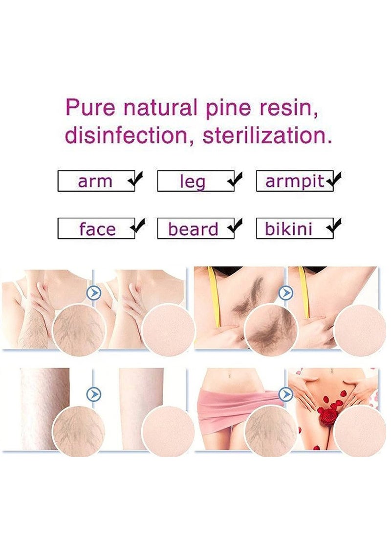 Konsung Beauty 1Pcs Wax Heater 2Pcs Wax Cartridge 100Pcs Depilatory Paper Epilator Set  - Image 3