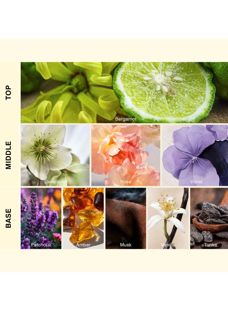 ISCENT | Royal Amber Fragrance Oil Refill for Ensō Diffuser – 100ml Signature Scent with Bergamot, Rose & Tonka | A Majestic Blend of Florals, Amber & Velvet Woods for the Refined Home - Image 2