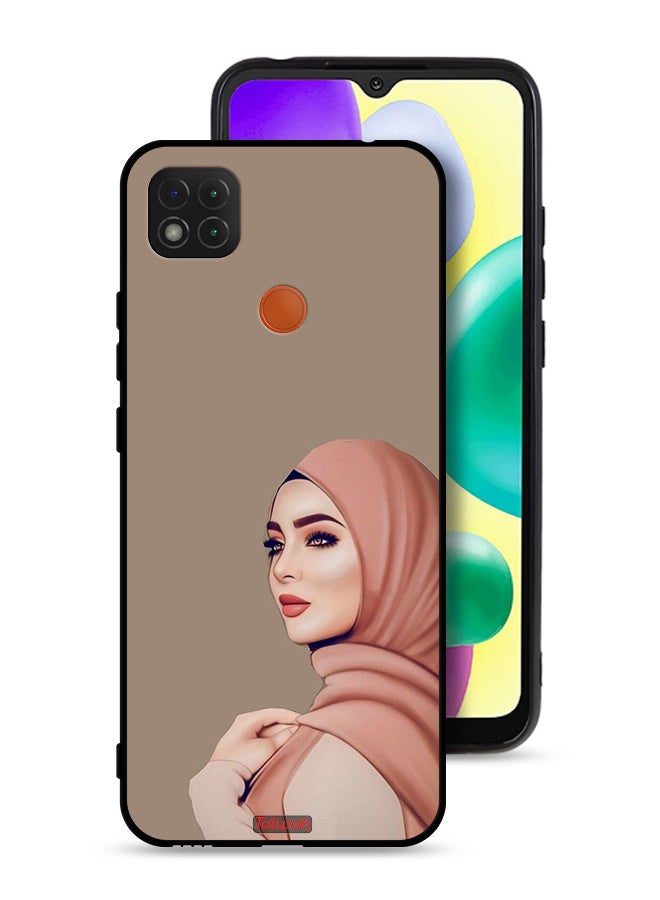 Tolwak Xiaomi Redmi 9C Protective Case Cover Beautiful Hijab Girl - Image 1