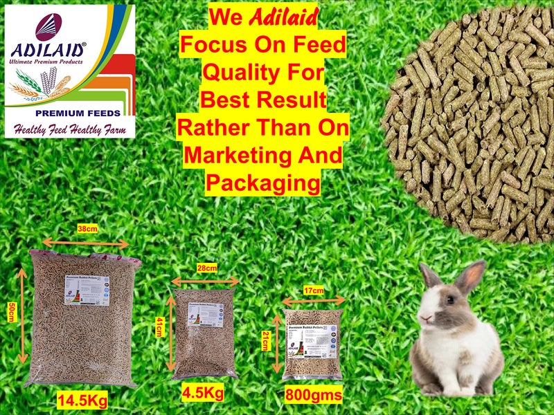 Adilaid Premium Rabbit Feed (800 GMS) - Image 4