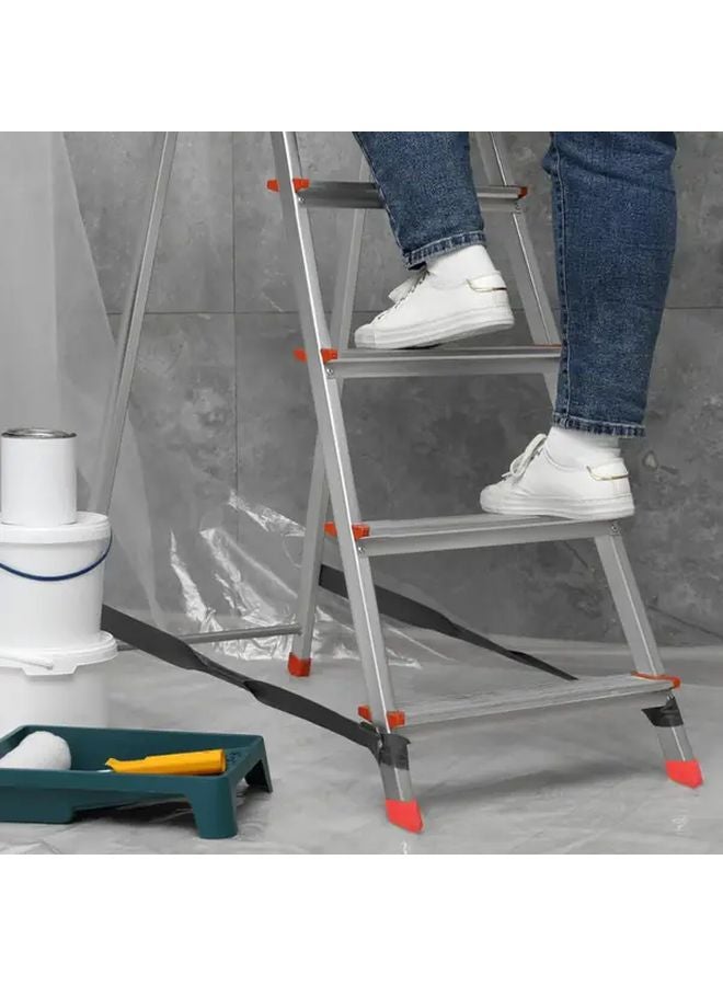 4pcs Heavy Duty Red Rubber Ladder Feet Protectors Non Slip Serrated Grip For Stability - Image 3