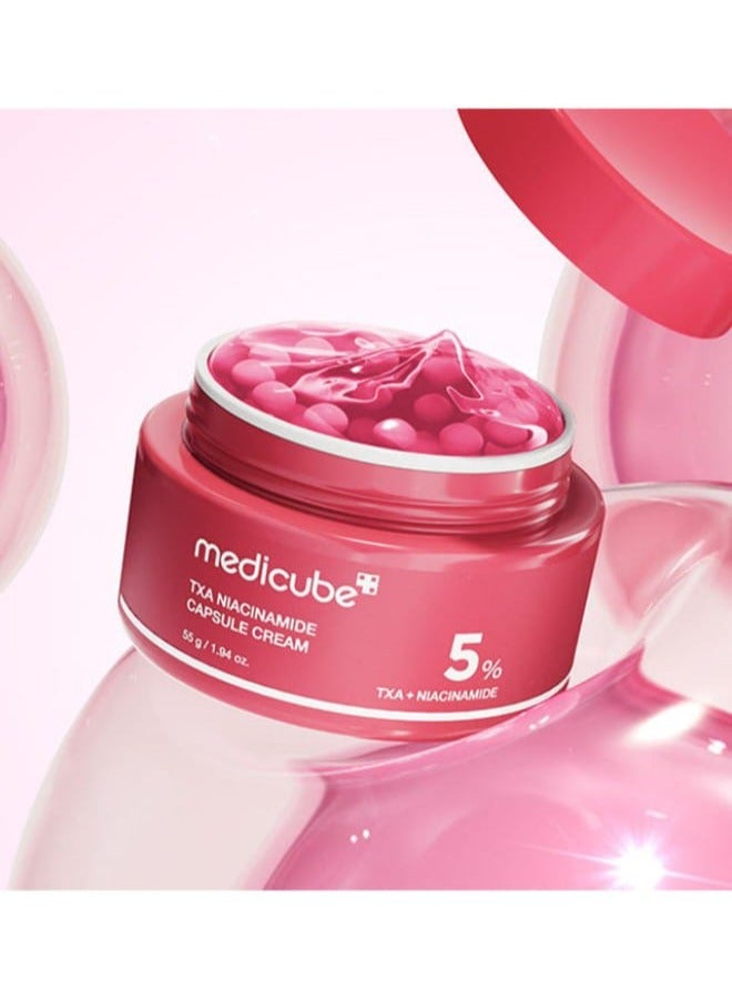 ميديكيوب ميديكوب كريم كبسولة نياسيناميد من تي اكس ايه بلس للاستخدام بعد العناية بالبقع|مرطب فائق الاشراق | لون بشرة غير متساوي وملمس وترطيب | حمض الترانيكساميك النقي بنسبة 99% والنياسيناميد | للعناية بالبشرة - Image 2