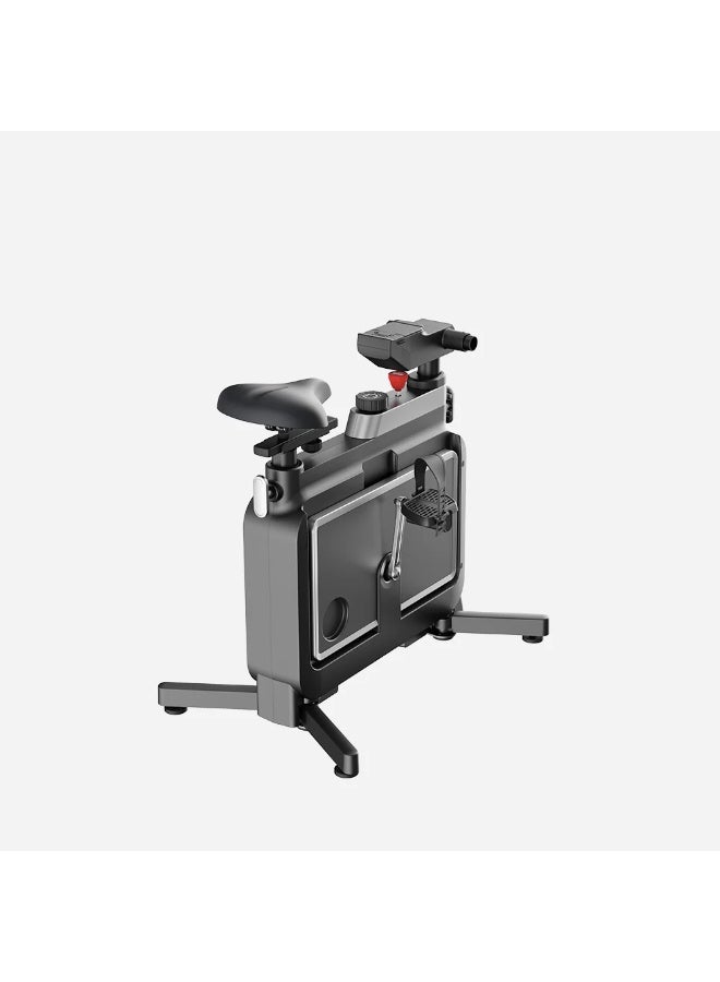 كينج سميث KingSmith W1B Foldable Exercise Bike with Desk – Under Desk Indoor Cycling Bike, 8-Level Magnetic Resistance, Quiet Home Workout Equipment, 120kg Capacity - Image 4