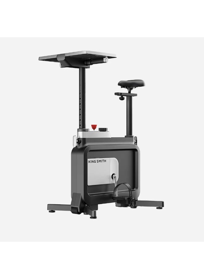 كينج سميث KingSmith W1B Foldable Exercise Bike with Desk – Under Desk Indoor Cycling Bike, 8-Level Magnetic Resistance, Quiet Home Workout Equipment, 120kg Capacity - Image 2