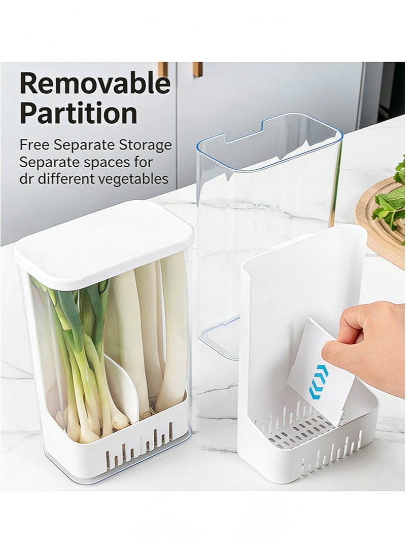 ايكانبو حافظة أعشاب للثلاجة، حافظة أعشاب ممتازة، تحافظ على نضارة الكزبرة، وتطيل مدة صلاحية مختلف الأعشاب، وتحافظ على نضارتها لمدة تصل إلى أسبوعين إلى ثلاثة أسابيع. - Image 5