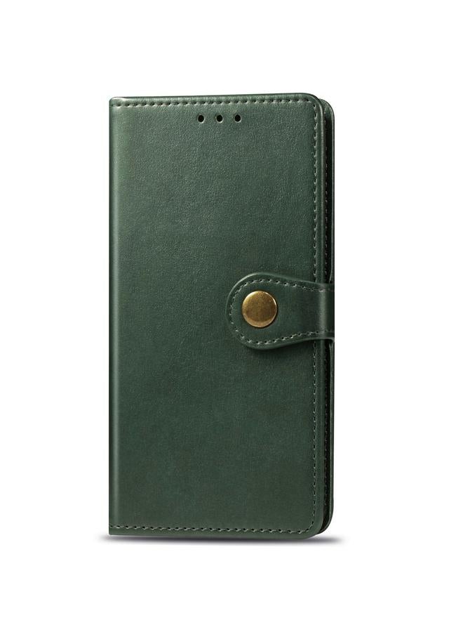 S-TOP Case For Nokia 5.3 Retro Solid Color Leather Buckle Phone Case with Lanyard & Photo Frame & Card Slot & Wallet & Stand Function - Image 2