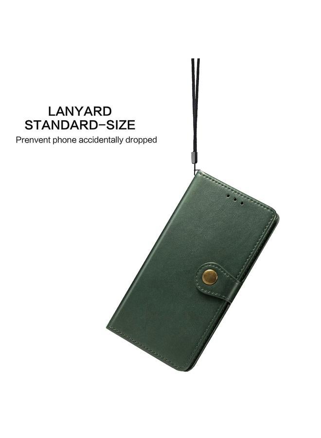 S-TOP Case For Nokia 5.3 Retro Solid Color Leather Buckle Phone Case with Lanyard & Photo Frame & Card Slot & Wallet & Stand Function - Image 5