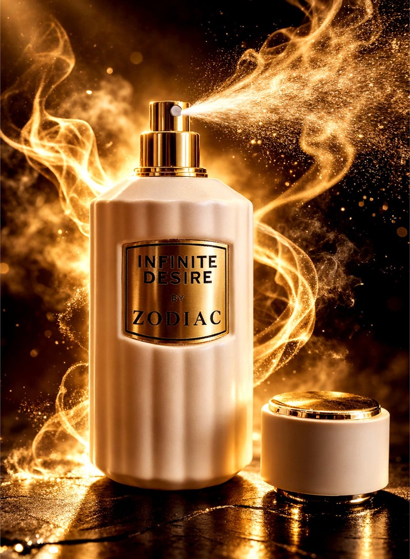 زودياك عطر زودياك إنفينيت ديزاير أو دو بيرفيوم 80 مل | عطر فاخر للجنسين، برائحة الفواكه الحلوة والمسكية مع نفحات استوائية | عطر مميز يدوم طويلاً - Image 5