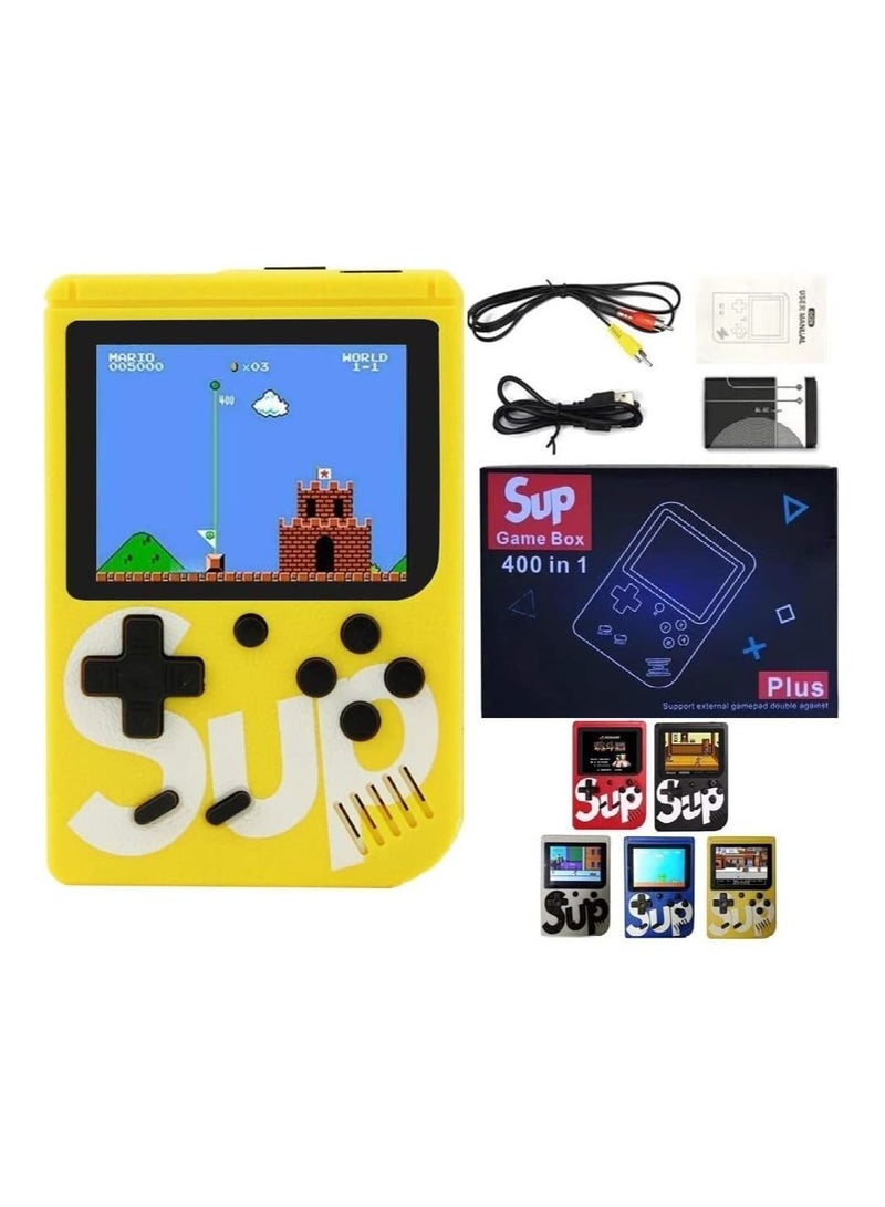 SUP Sup Game Box 400 in 1 Games Retro Portable Mini Handheld Console 3.0 Inch Kids Player