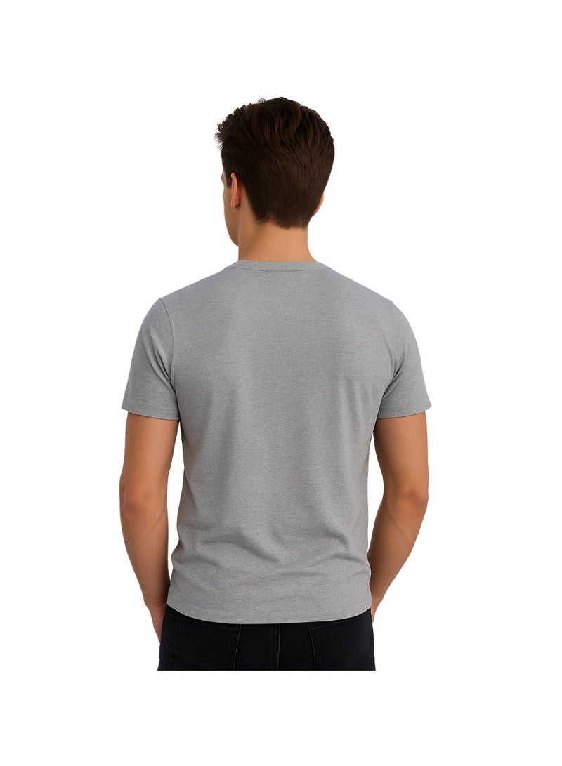 PRINTSHOP4ME Adult Round Neck Men's T Shirt 170 GSM Pure Cotton Basic Colors - Image 5