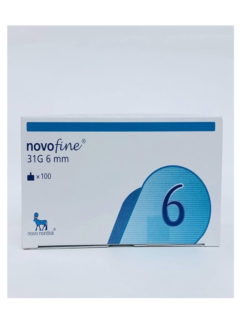 novo nordisk - نوفوفين 31 جم 0.25 × 6 مم 100 قطعة - Image 1