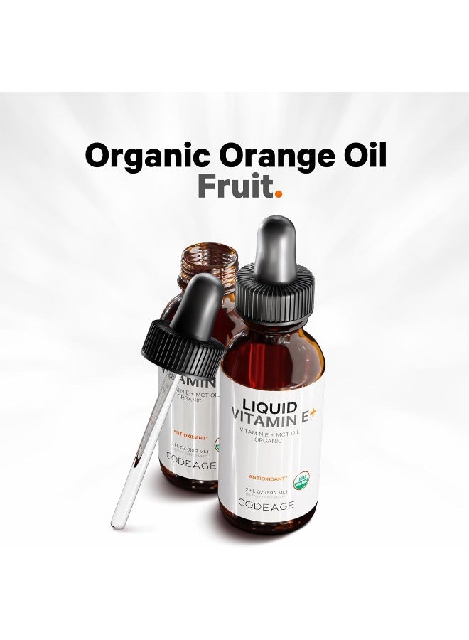 Codeage Liquid Vitamin E + MCT Oil 2 Fl Oz - Image 4