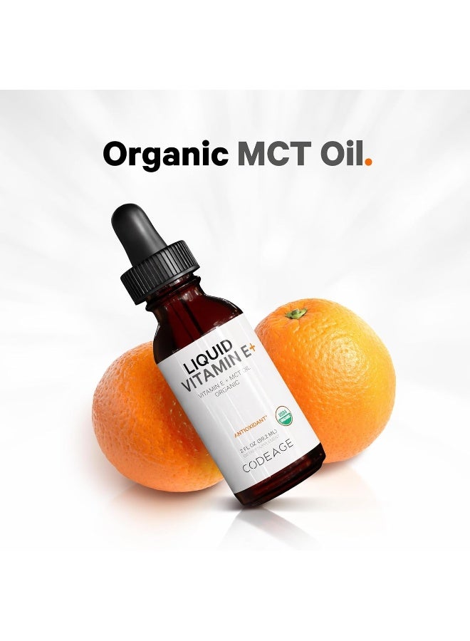 Codeage Liquid Vitamin E + MCT Oil 2 Fl Oz - Image 5
