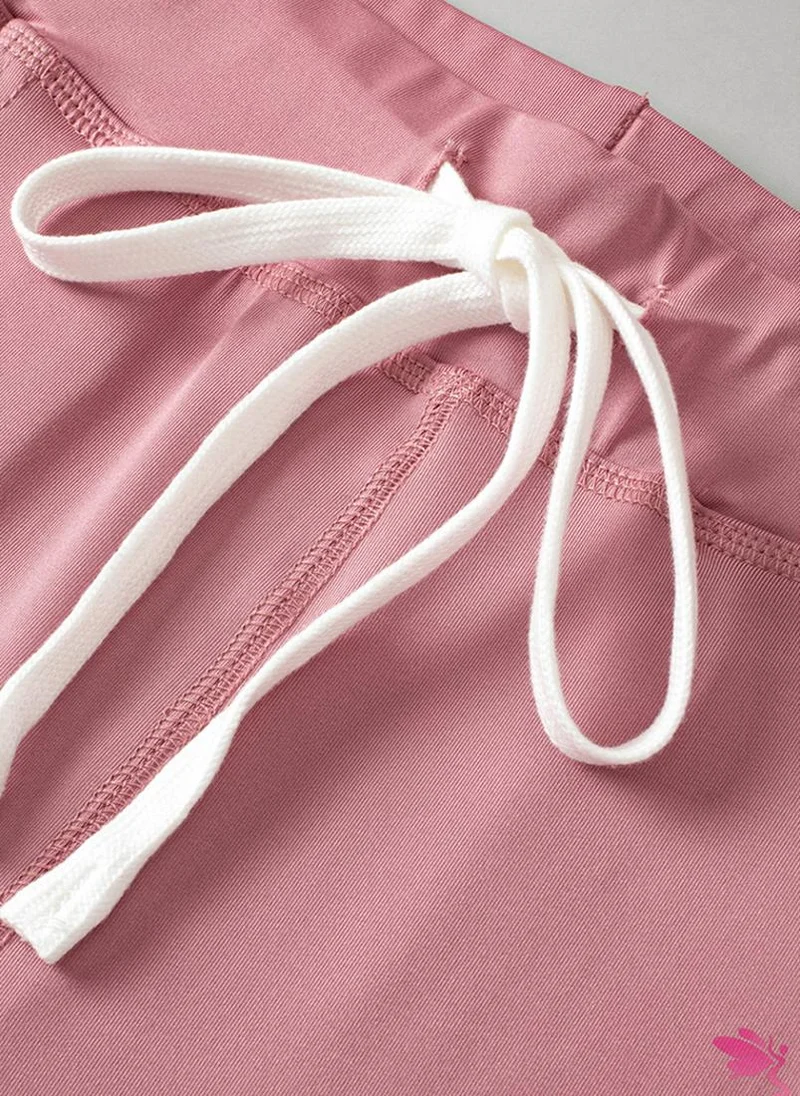 YUNIQEE Pink Plain Jogger Trouser