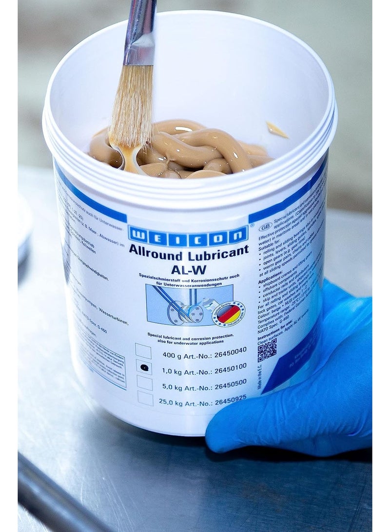 WEICON AL-W | 1 kg | High Performance Grease | Special lubricant applicable under water. - Image 2