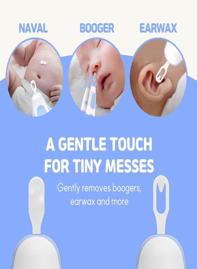 Hubdic HubiBaby 3 in 1 Baby Nose Cleaning Tweezer Booger Remover and Baby Ear Wax Removal Tool with Soft Silicone Dual Ear Wax and Safe Nasal Picker for Newborns Infants & Toddlers - Image 4
