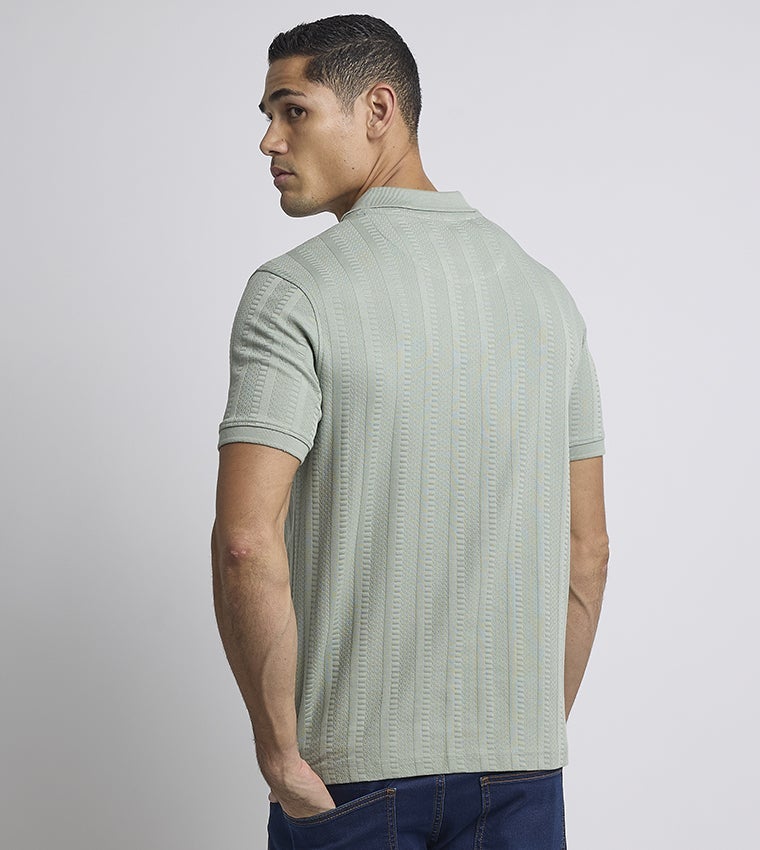 Ben Sherman Men's Short Sleeve Solid Polo Tees - Image 4
