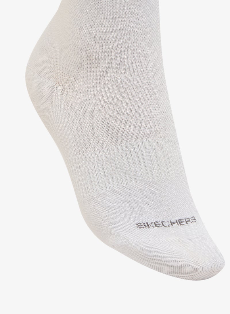 سكيتشرز ثلاث جوارب كاحل غير قطنية - Image 5